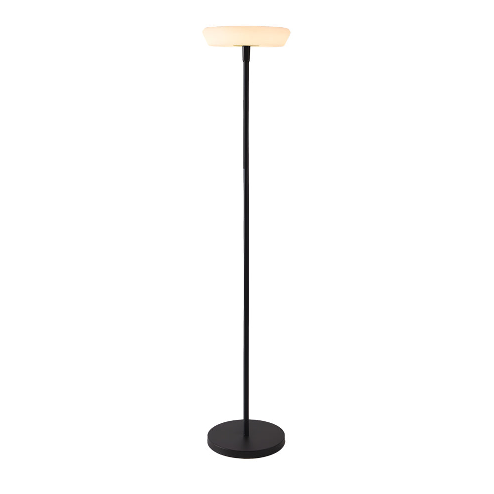 WINDSOR SOLAR-POWERED AQUA LANTERN FLOOR LIGHT