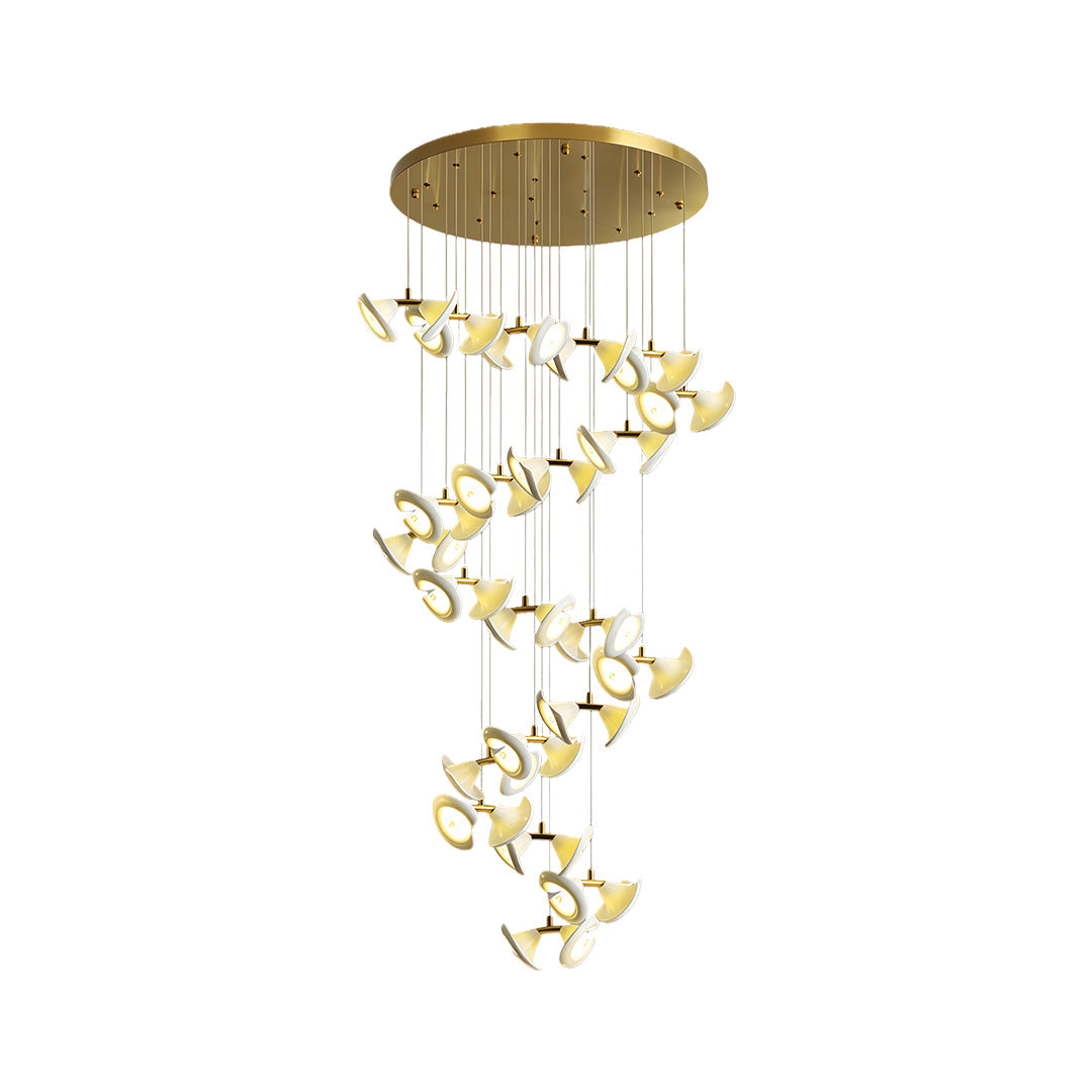 WINDSOR TULIP CERAMIC CEILING LANTERN