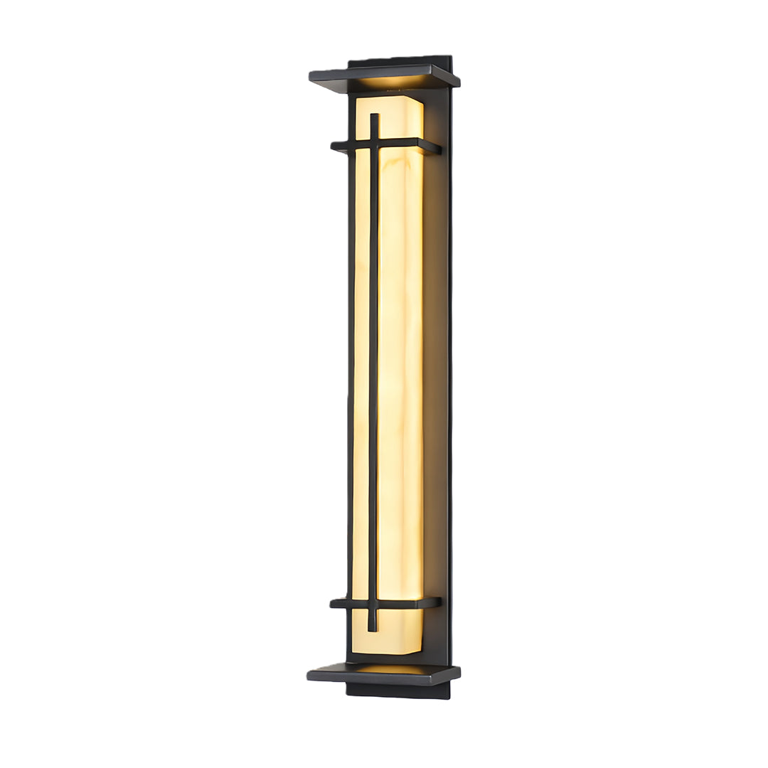 RAVENSCROFT OUTDOOR ILLUMINATOR, MINIMALIST WATER-RESISTANT WALL LAMP
