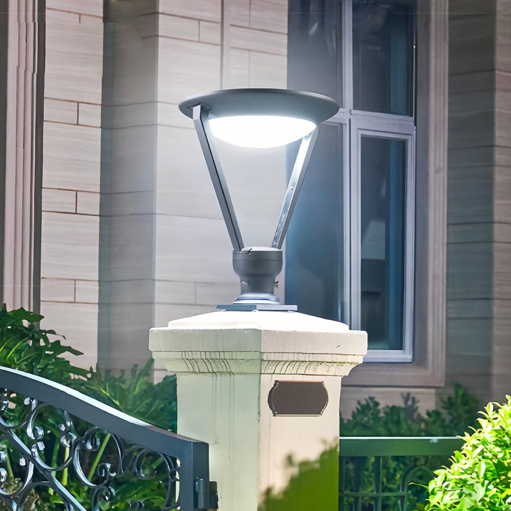 WHITBY GARDEN LANTERN POST WITH VINTAGE AESTHETIC