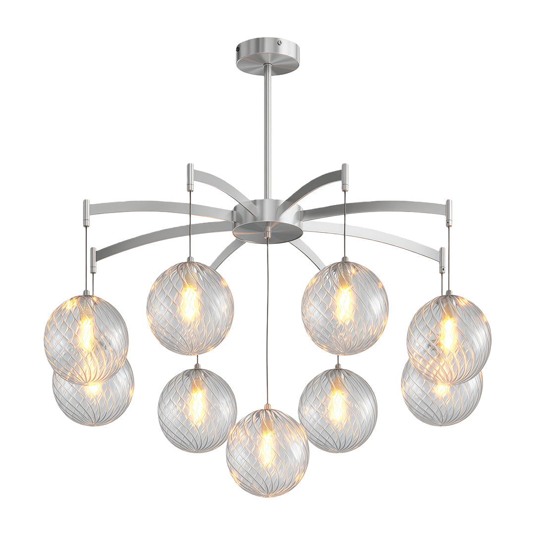 FENWICK COPPER ORB CEILING LUMINAIRE