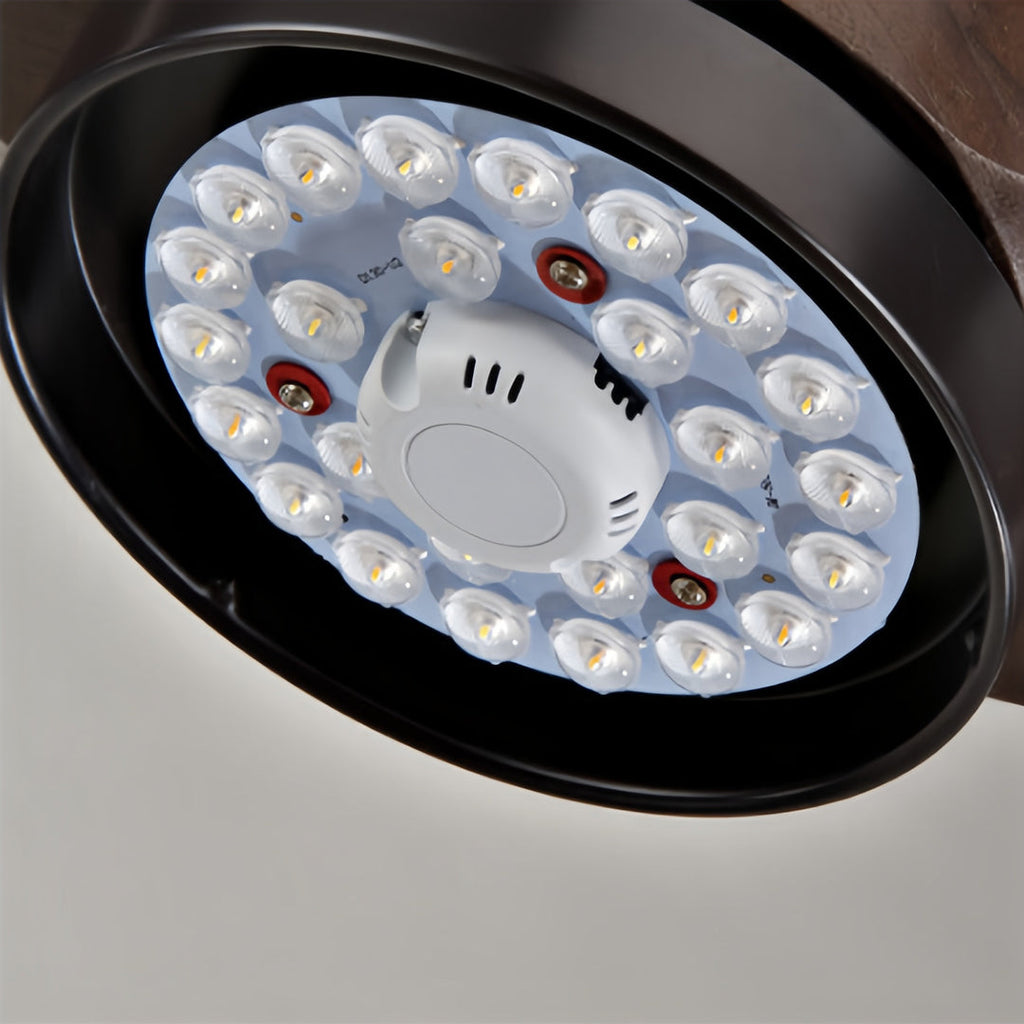 WINDSOR TRIO WHISPER CEILING FAN WITH ILLUMINATION AND REMOTE CONTROL