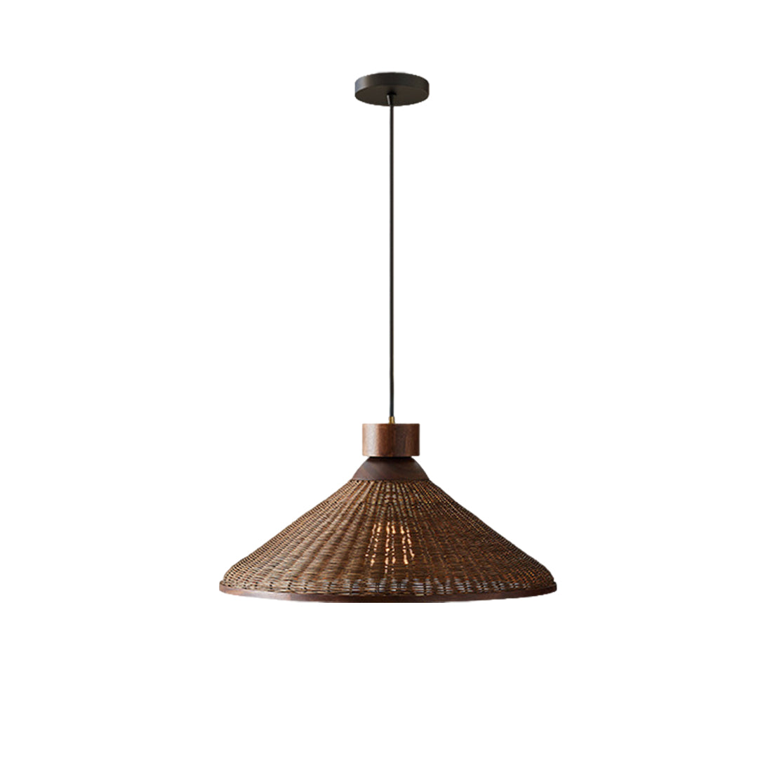 WINTHROP NATURAL RATTAN ZEN PENDANT LIGHT