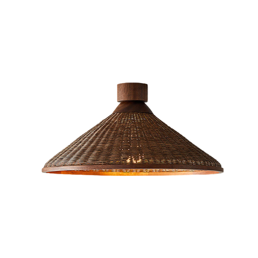 WINTHROP NATURAL RATTAN ZEN PENDANT LIGHT