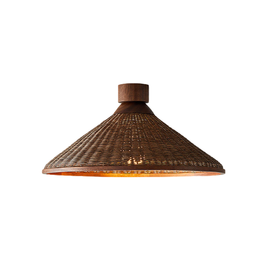 WINTHROP NATURAL RATTAN ZEN PENDANT LIGHT