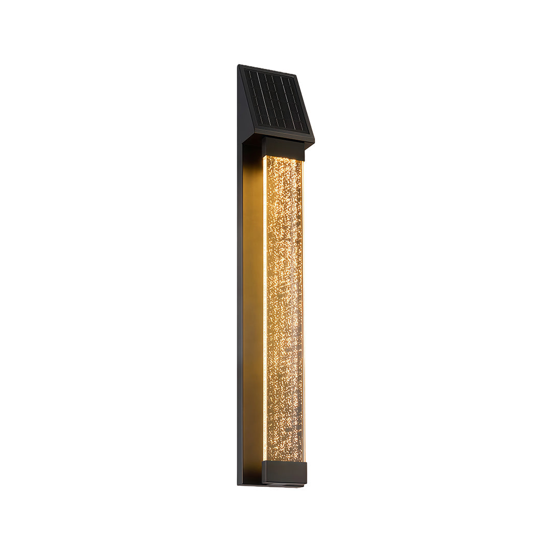 RAVENHURST SOLAR-POWERED OUTDOOR WALL LIGHT