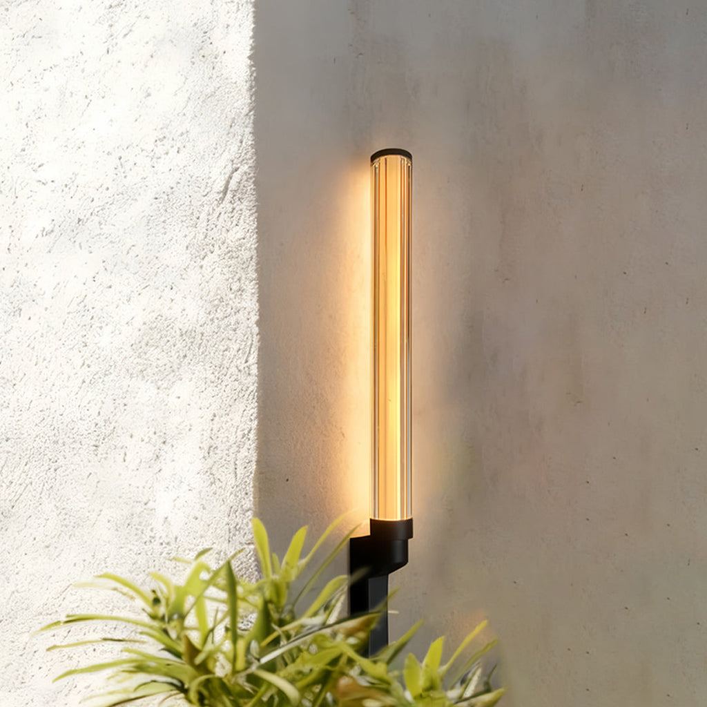 WINTHROP MODERN GLASS OUTDOOR SCONCE