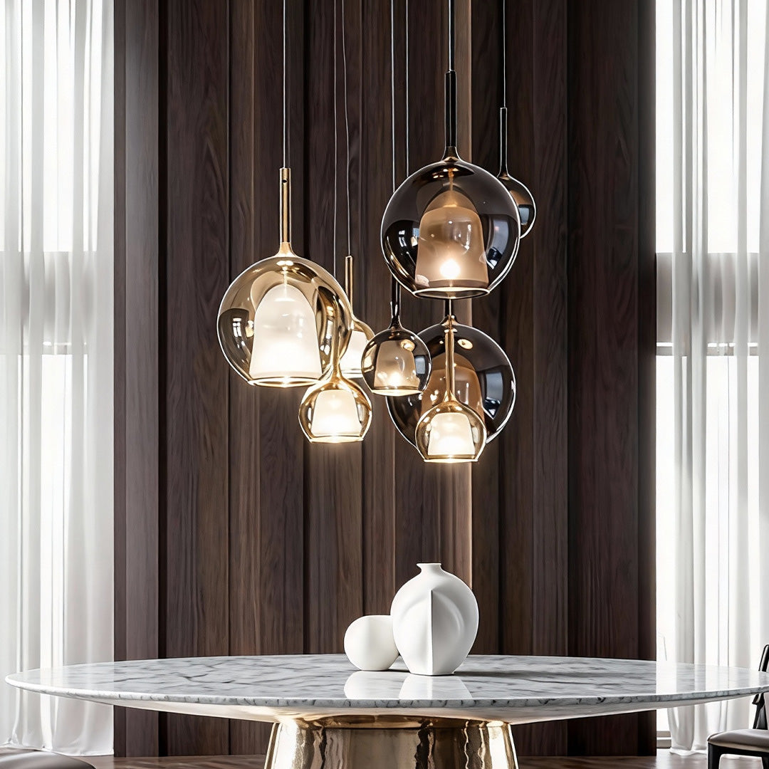 WINTHROP CIRCLE GLASS ILLUMINATION PENDANT