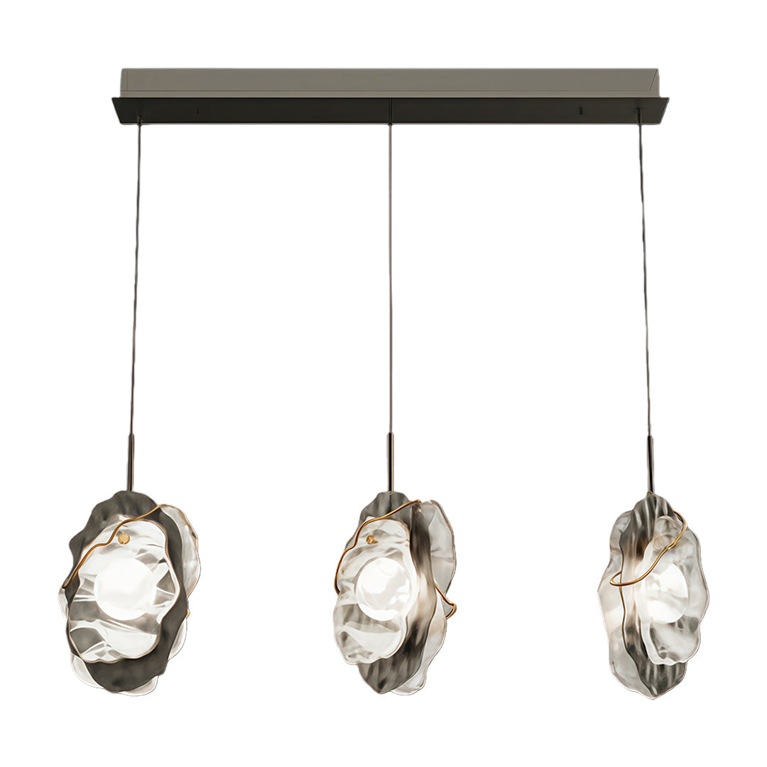 BRAMBLETON GLASS HANGING LIGHT WITH ADJUSTABLE HEIGHT