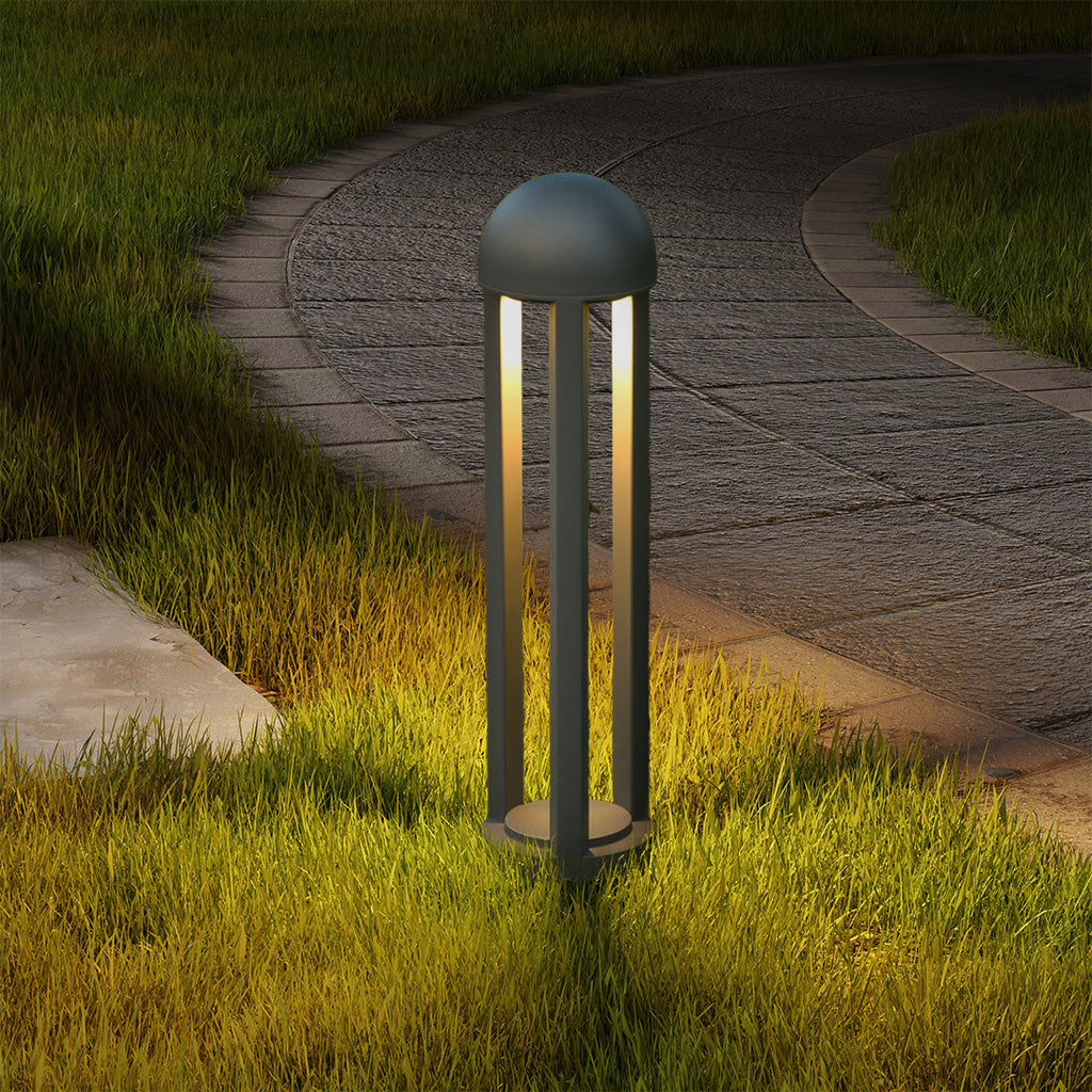 RAVENSCROFT MODERN GARDEN LANTERN POST LIGHT