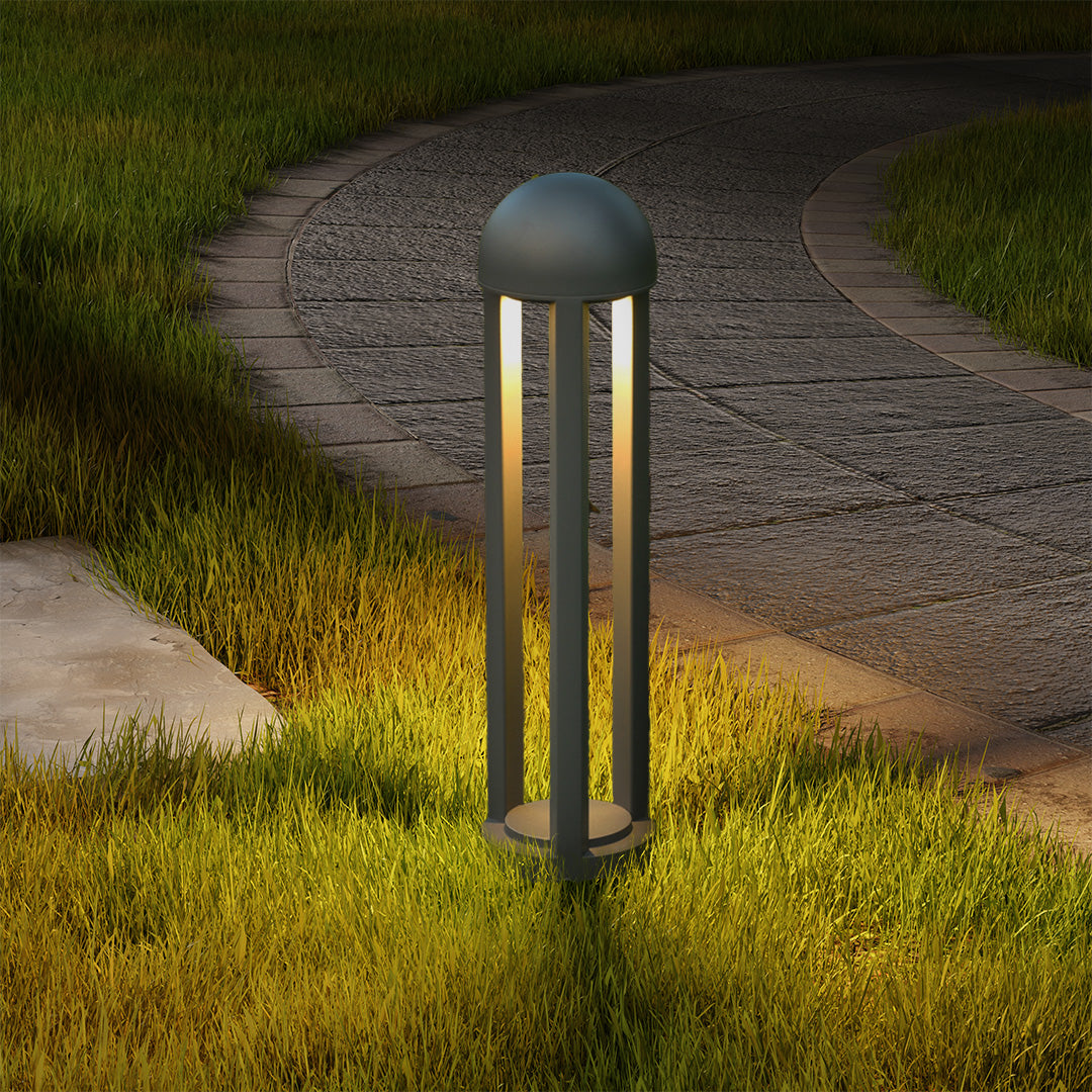 RAVENSCROFT MODERN GARDEN LANTERN POST LIGHT