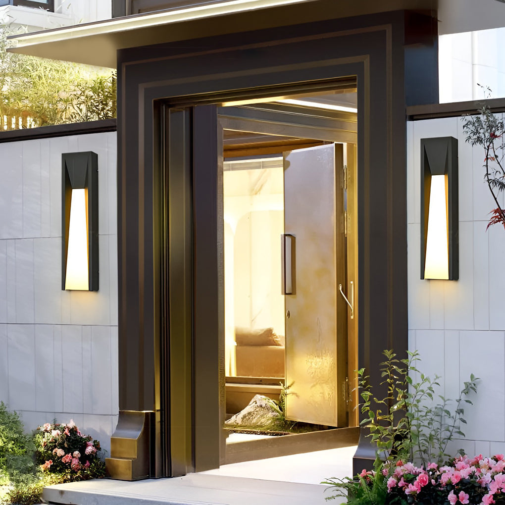 WINTHROP MODERN RECTANGULAR OUTDOOR LED SCONCE