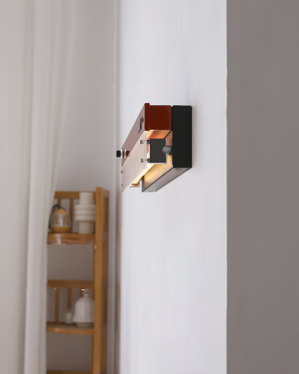 RAVENHALL WOODEN CARVED WALL ILLUMINATOR