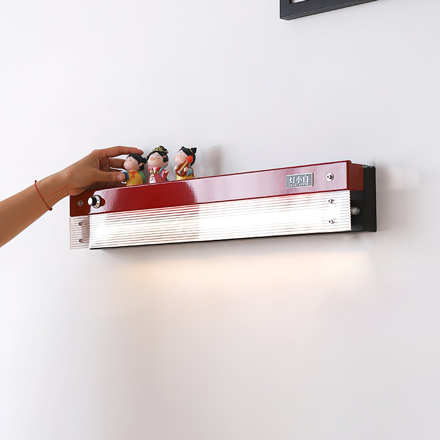 RAVENHALL WOODEN CARVED WALL ILLUMINATOR