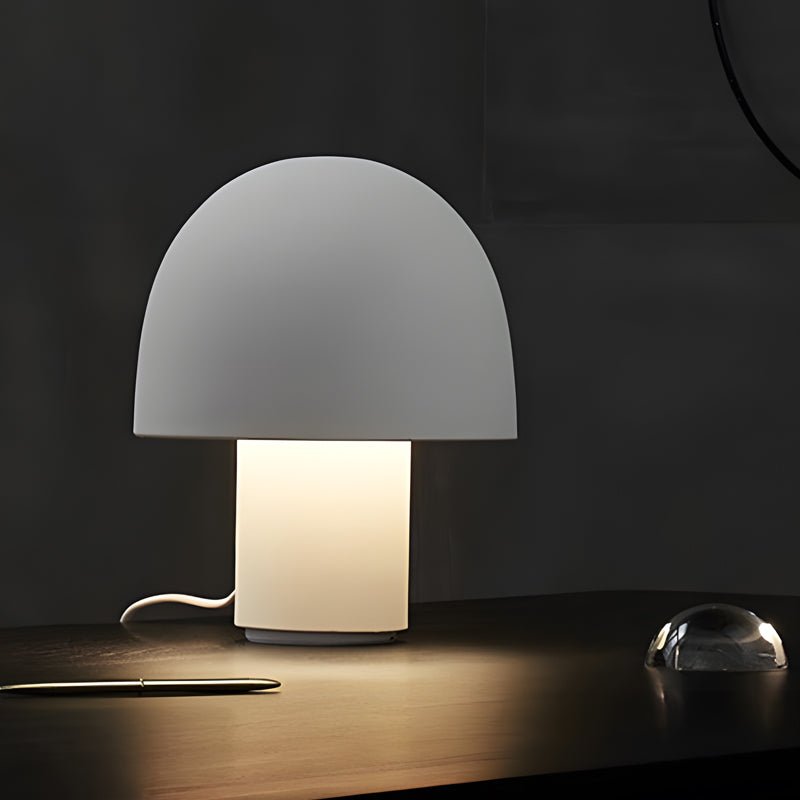 WINTHROP FROSTED MUSHROOM TOUCH LAMP