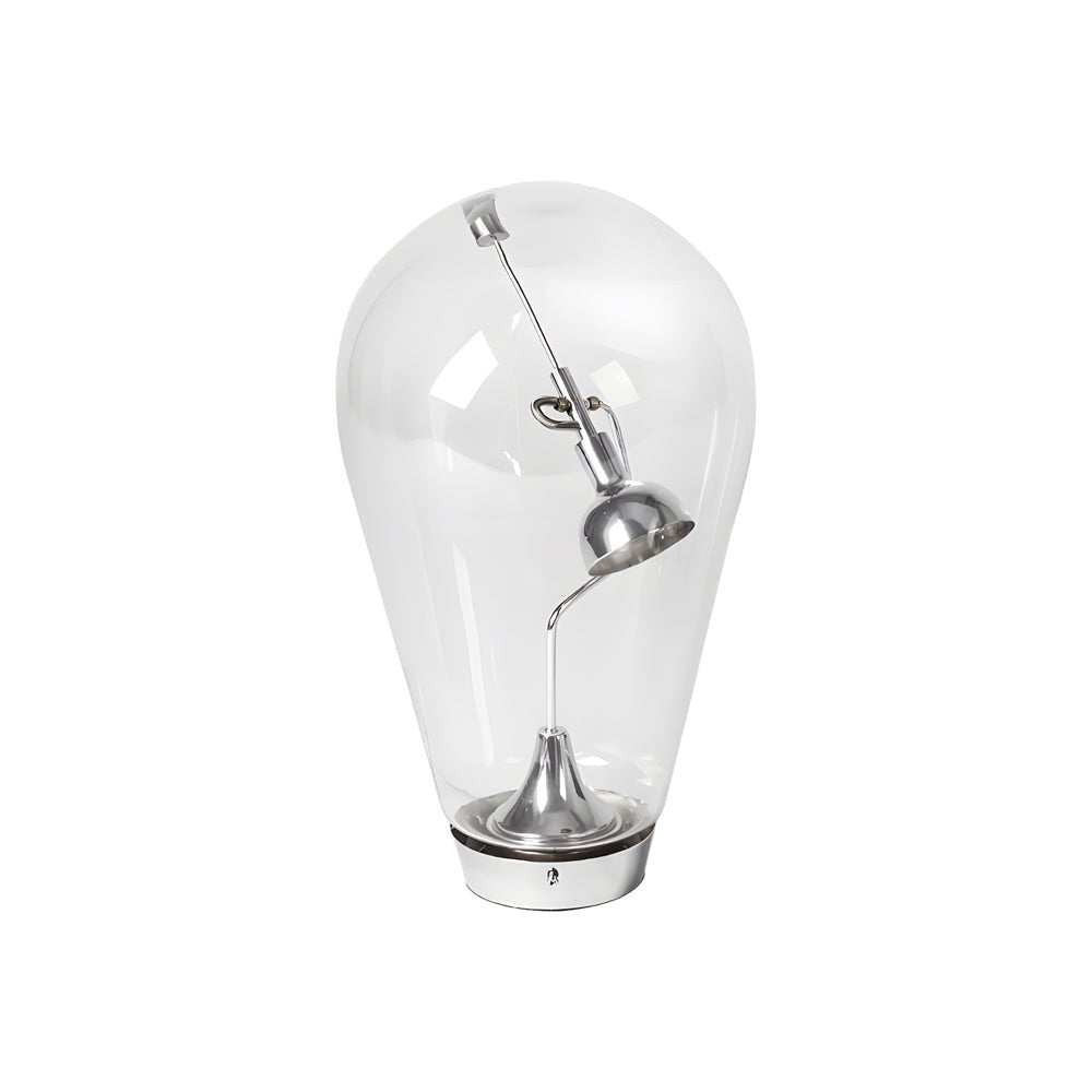 WINTHORPE TOUCH-SENSITIVE GLASS DESK LAMP WITH MAGNETIC INDUSTRIAL CONTROL