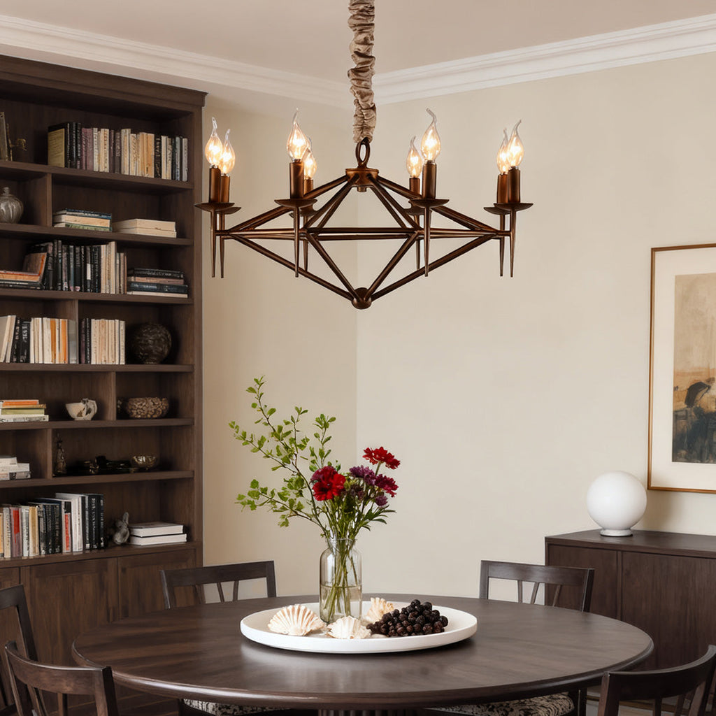 BRAMBLEWOOD ACRYLIC & METAL CEILING LANTERN