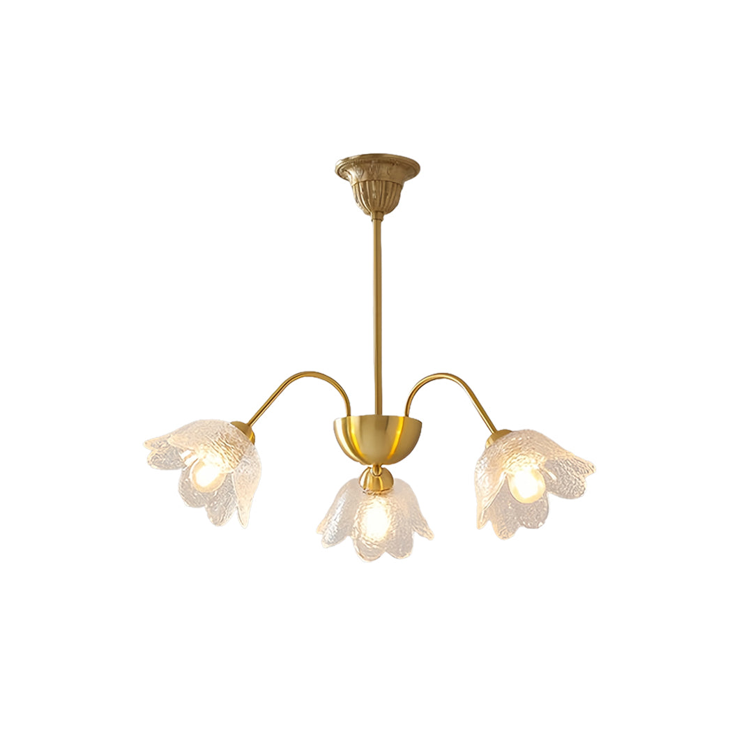 VIOLETTE CRYSTAL BLOOM CEILING LANTERN