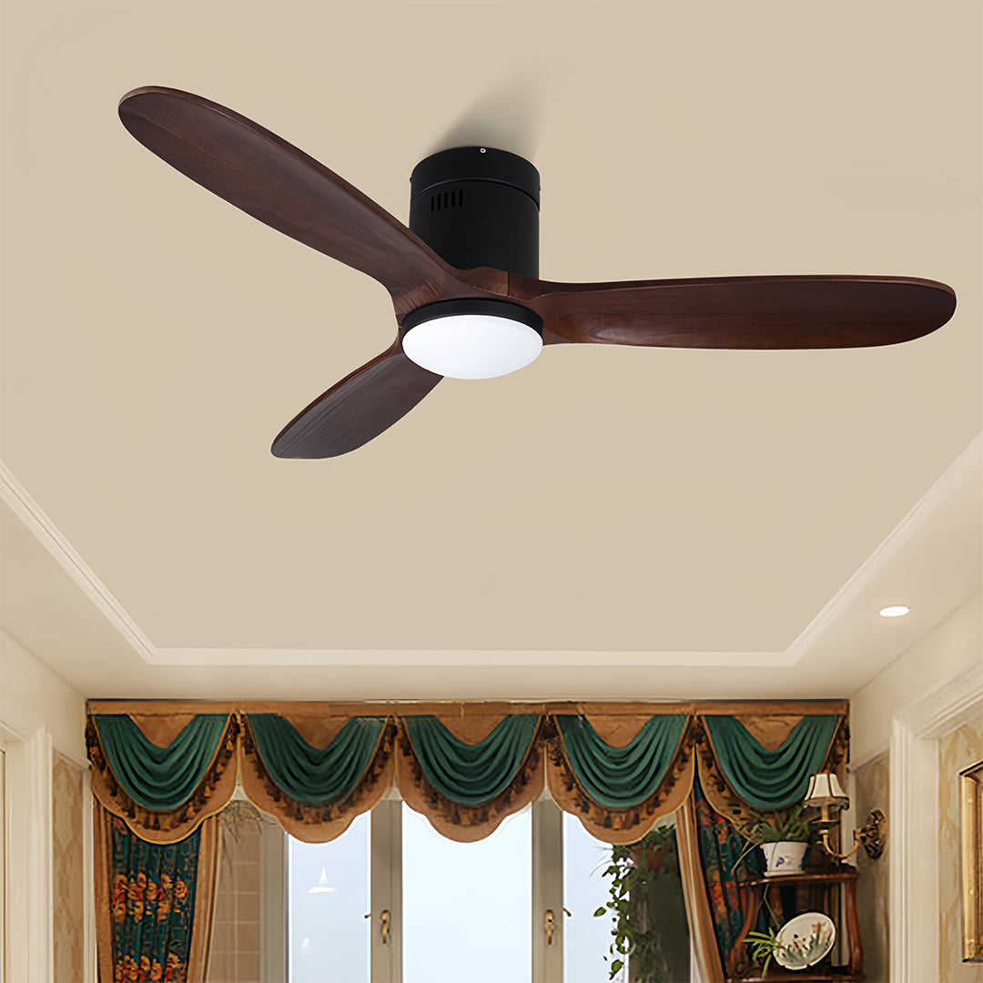WINDSOR TRIO WHISPER CEILING FAN WITH ILLUMINATION AND REMOTE CONTROL