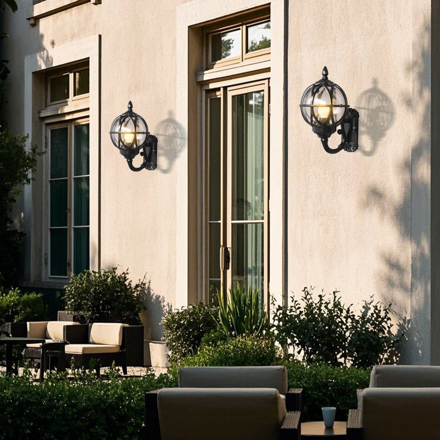 RAVENHURST CAST ALUMINUM OUTDOOR WALL LANTERN