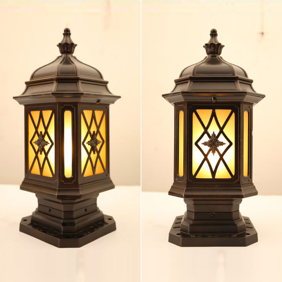 WINTHROP WEATHERPROOF OUTDOOR COLUMN LANTERN