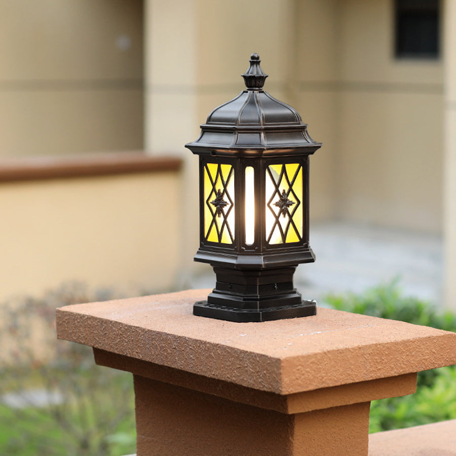 WINTHROP WEATHERPROOF OUTDOOR COLUMN LANTERN