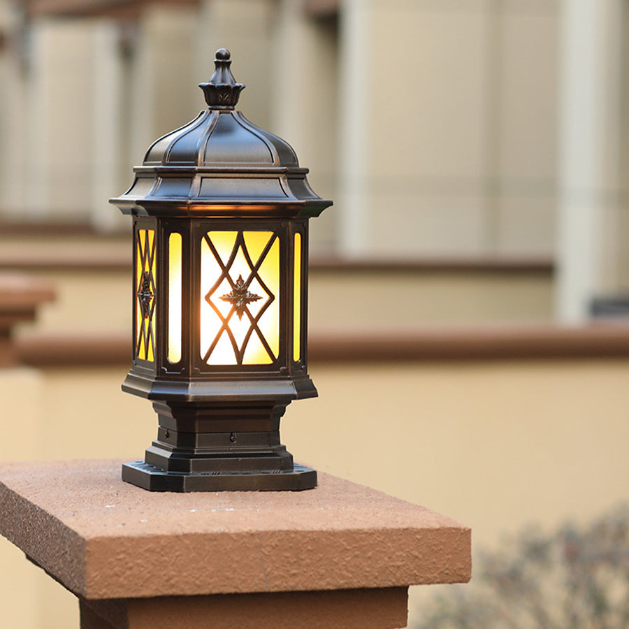 WINTHROP WEATHERPROOF OUTDOOR COLUMN LANTERN
