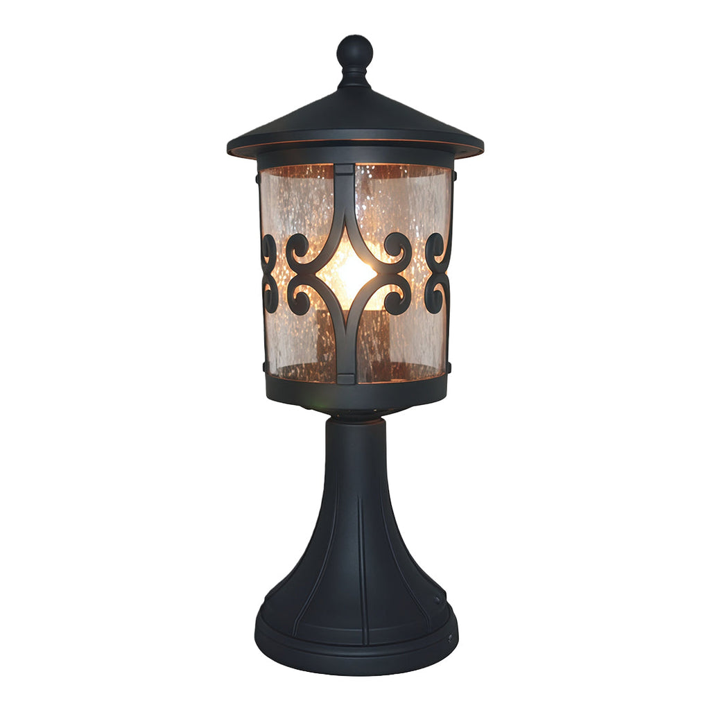 RAVENSDALE ALUMINUM GARDEN PILLAR LANTERN