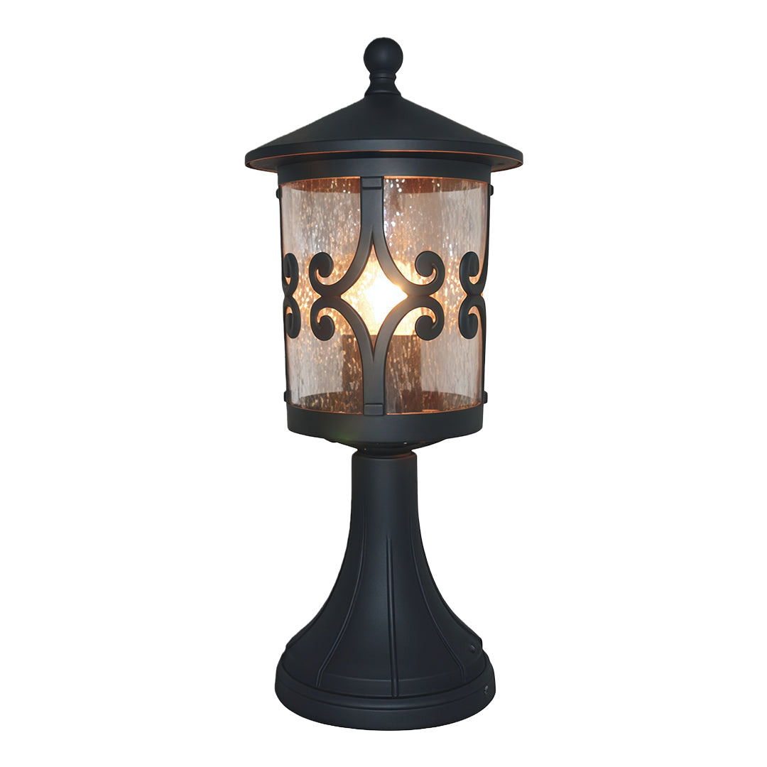 RAVENSDALE ALUMINUM GARDEN PILLAR LANTERN
