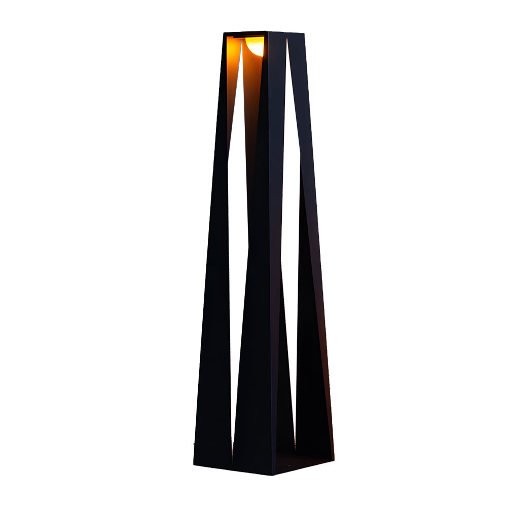WINTHORPE RAINPROOF LANDSCAPE FLOOD LIGHT, CONTEMPORARY GEOMETRIC DESIGN