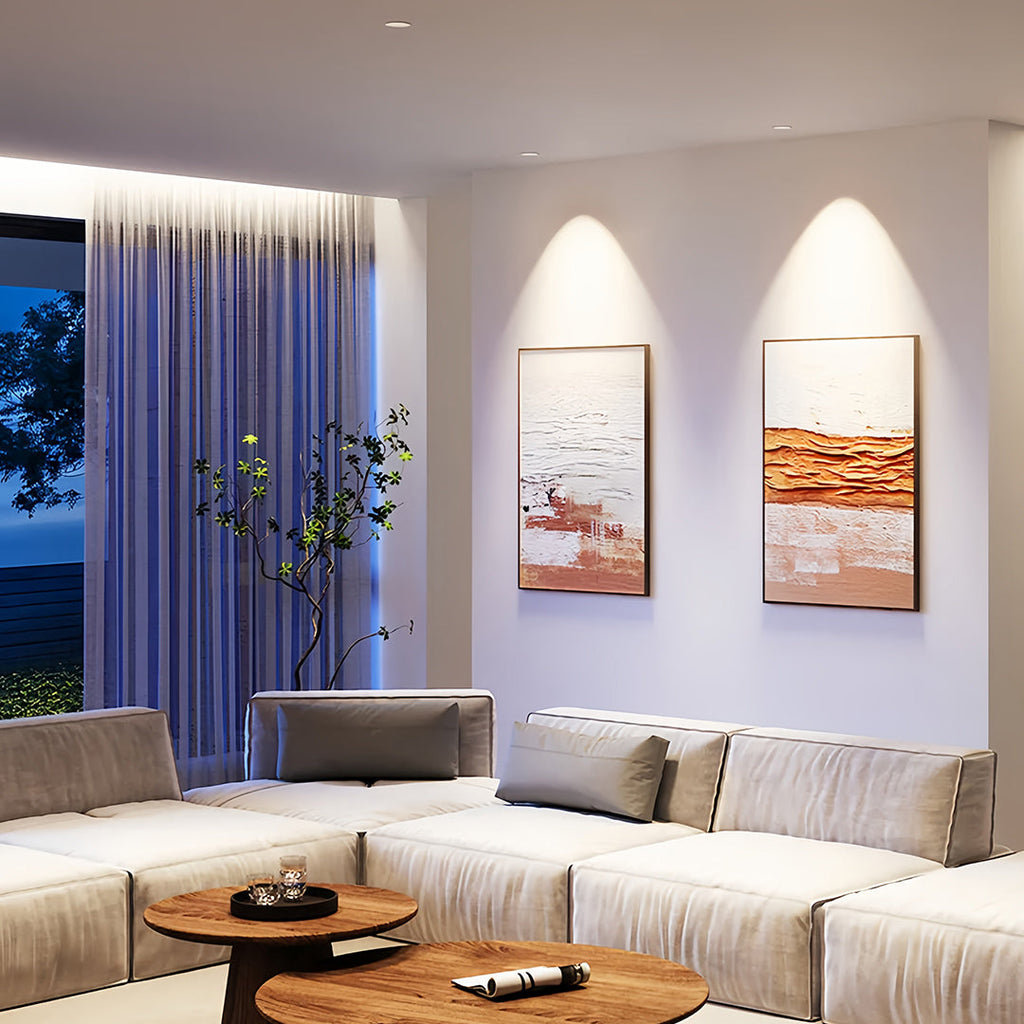 BRAMBLETON CIRCULAR LED RECESS LIGHTING FIXTURE