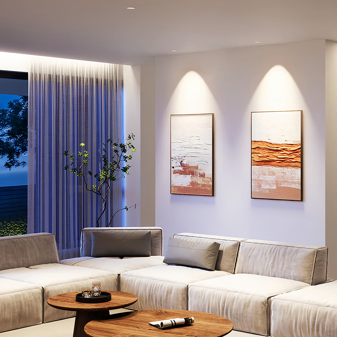 BRAMBLETON CIRCULAR LED RECESS LIGHTING FIXTURE