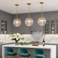 WINDSOR CRYSTAL ORB CEILING LAMP