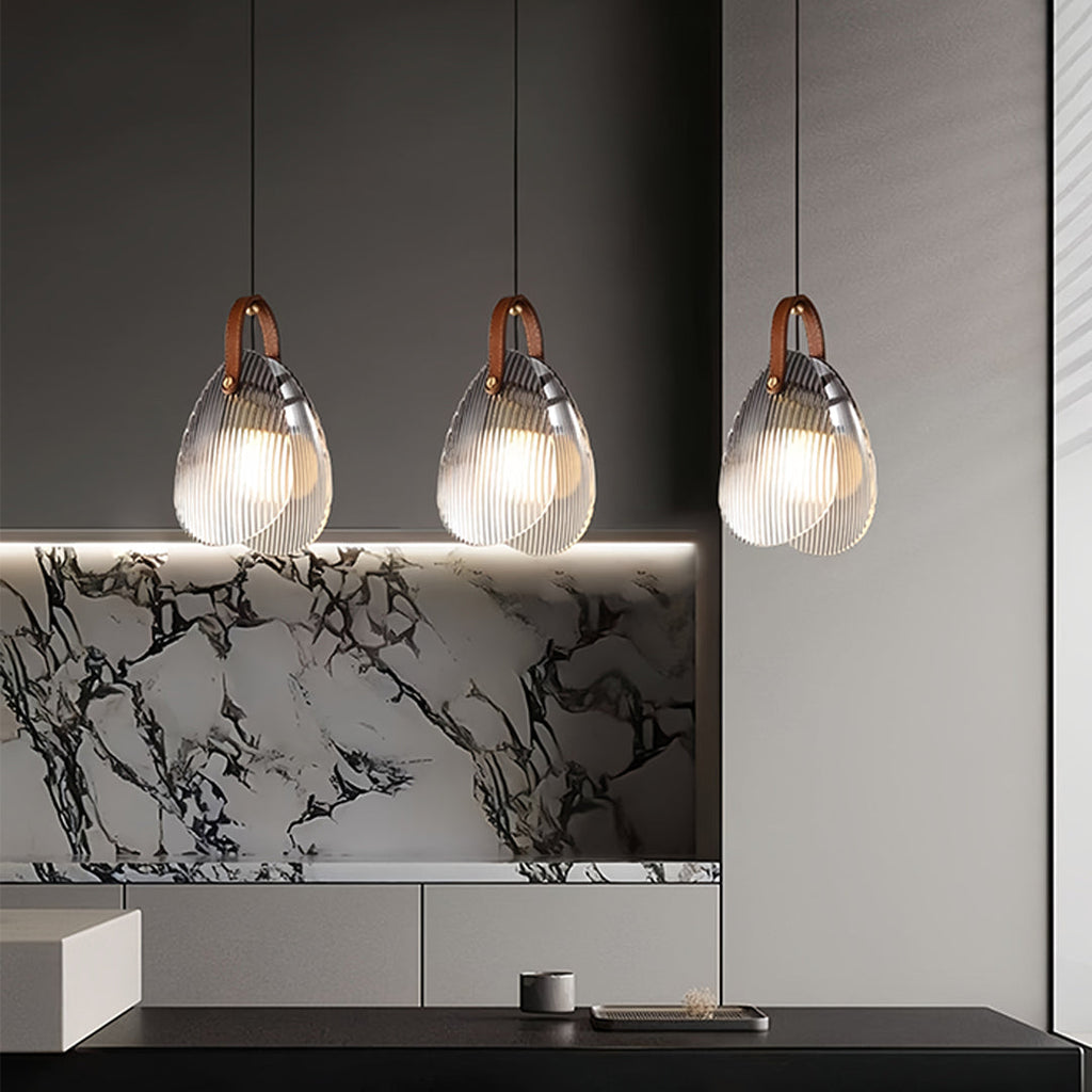 WINTHROP PEARL SHELL HANGING LIGHTING