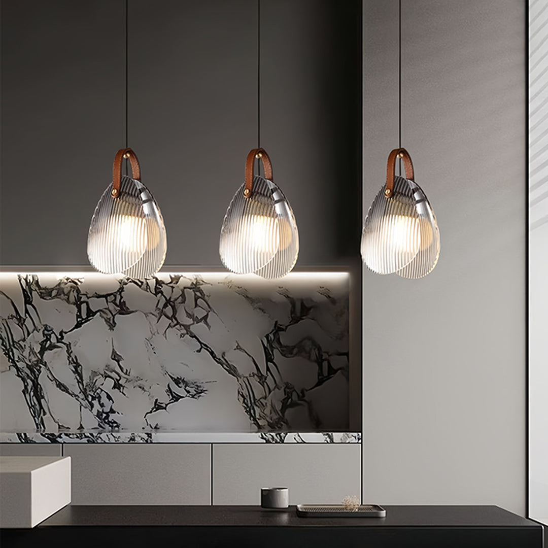 WINTHROP PEARL SHELL HANGING LIGHTING