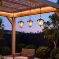 WINDSOR BLACK METAL OUTDOOR PENDANT LIGHTING