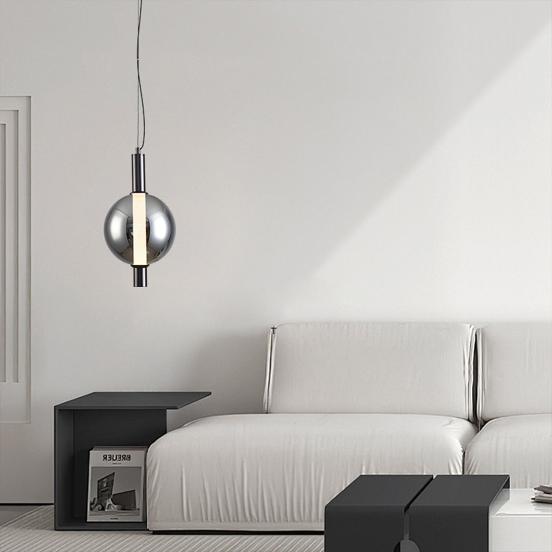 WINTERBOURNE SILVER RAY LED PENDANT LIGHT