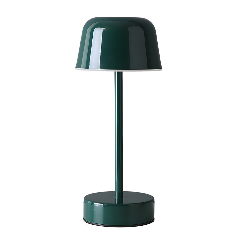 WINTHROP HAT-SHAPED METAL LAMP WITH ADJUSTABLE FINISH