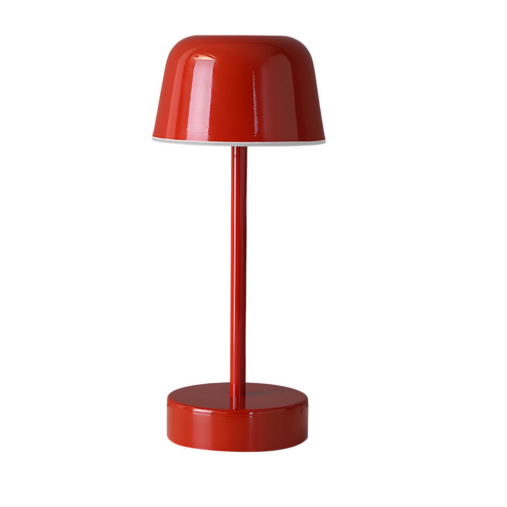 WINTHROP HAT-SHAPED METAL LAMP WITH ADJUSTABLE FINISH