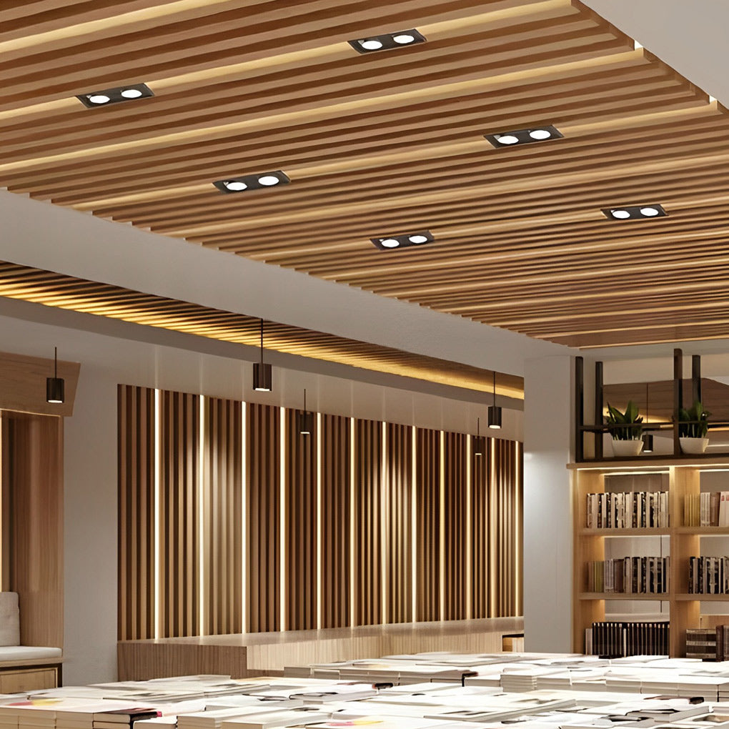 RAVENSHILL RECTANGULAR TWIN RECESSED ILLUMINATOR