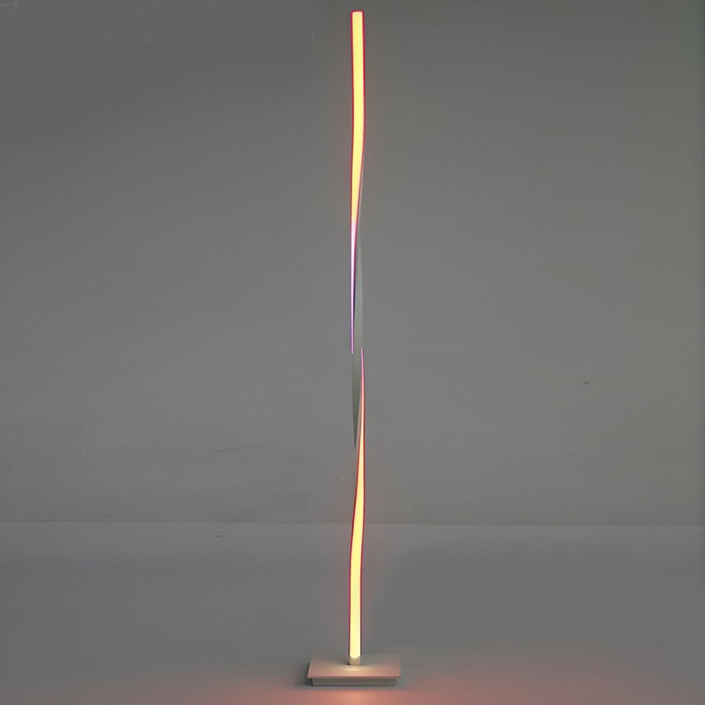 WINTERBOURNE SWIRL LED FLOOR LANTERN