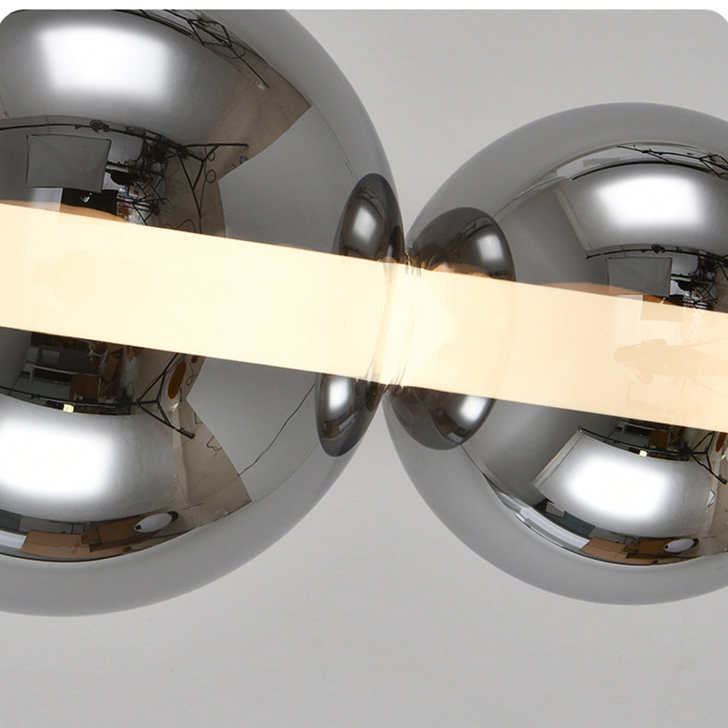 WINTERBOURNE SILVER RAY LED PENDANT LIGHT