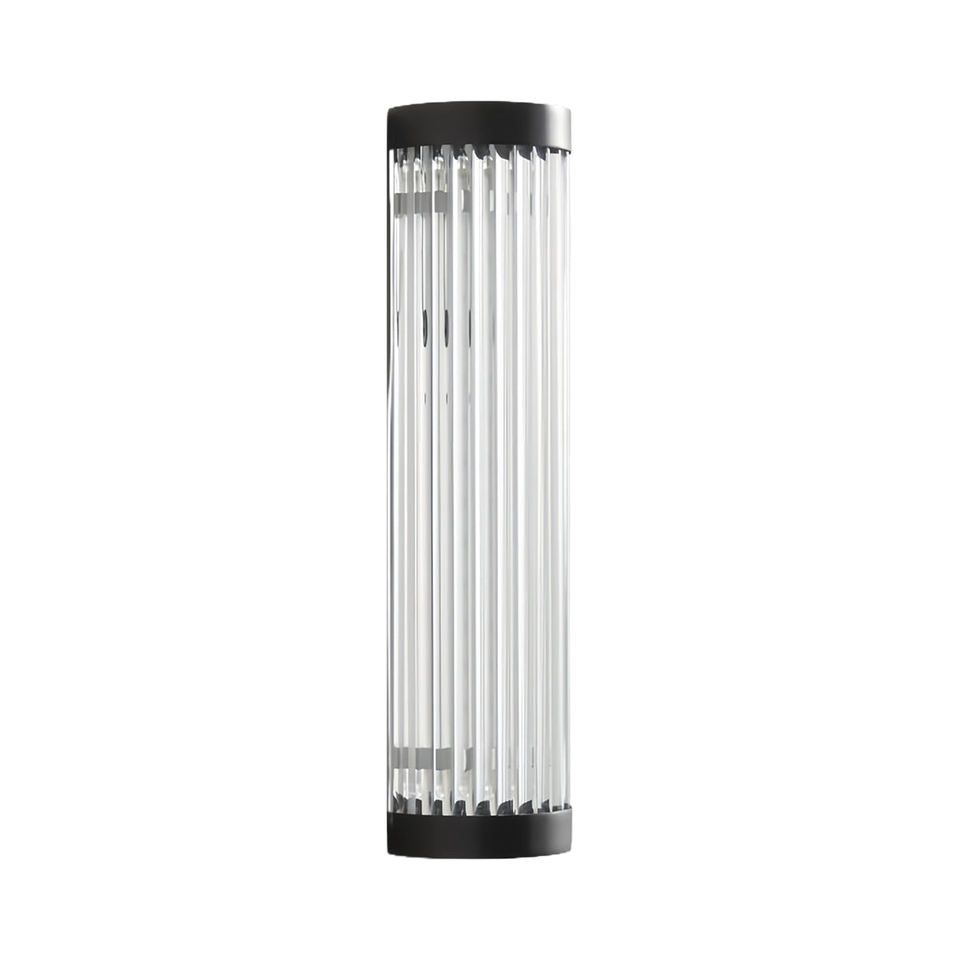 WINCHESTER CYLINDRICAL OUTDOOR LIGHTING FIXTURE, WATER-RESISTANT GARDEN LANTERN