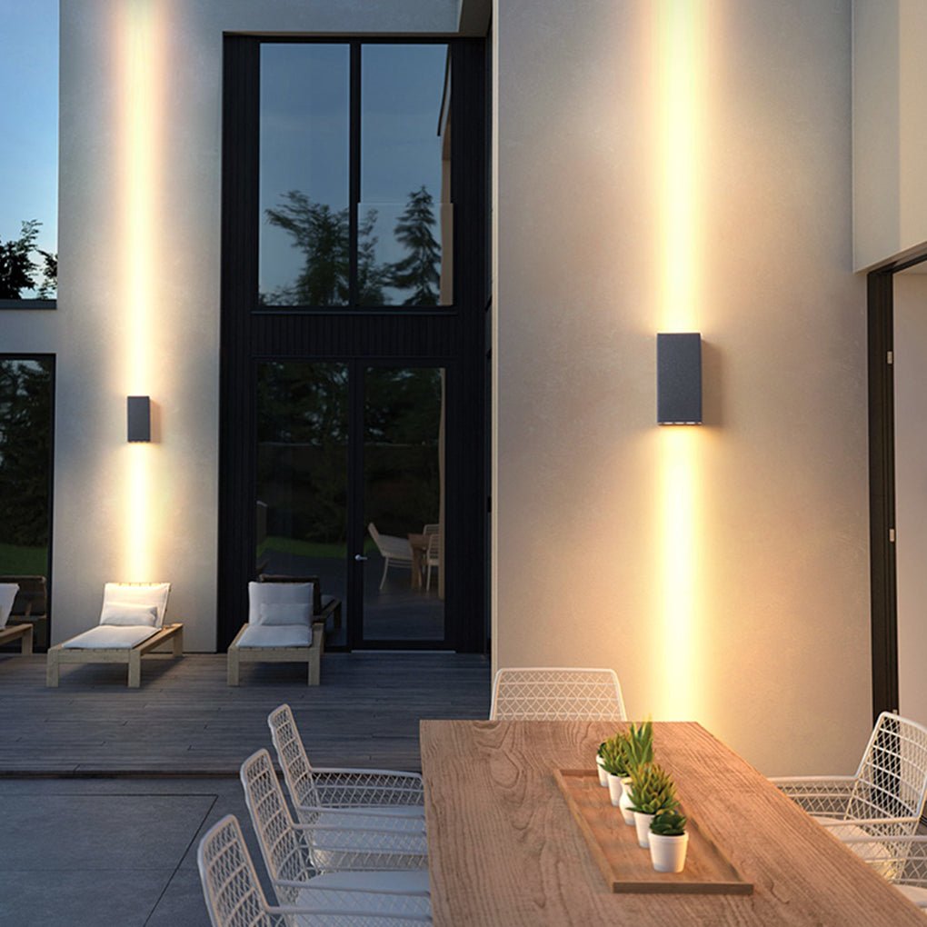 RAVENSCROFT DUAL-ILLUMINATION AQUATIC WALL LANTERN FOR EXTERIOR GARDEN