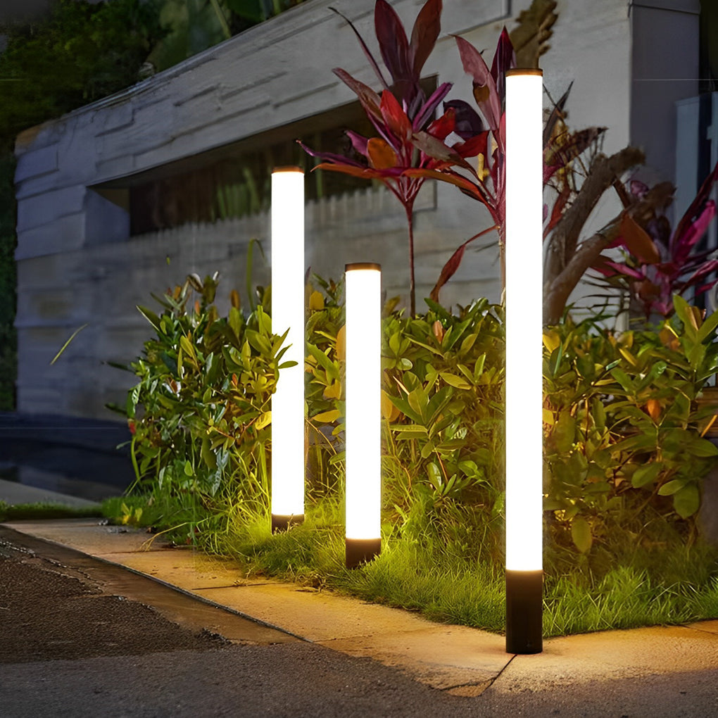 WINTHORPE TUBE-STYLE ACRYLIC LED GARDEN LANTERN