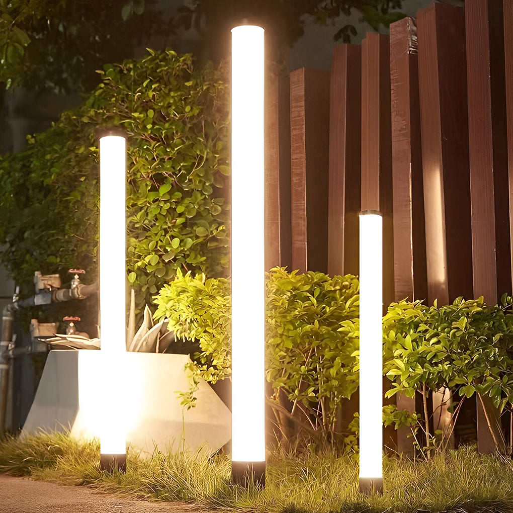 WINTHORPE TUBE-STYLE ACRYLIC LED GARDEN LANTERN