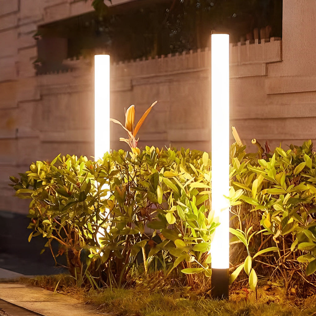 WINTHORPE TUBE-STYLE ACRYLIC LED GARDEN LANTERN