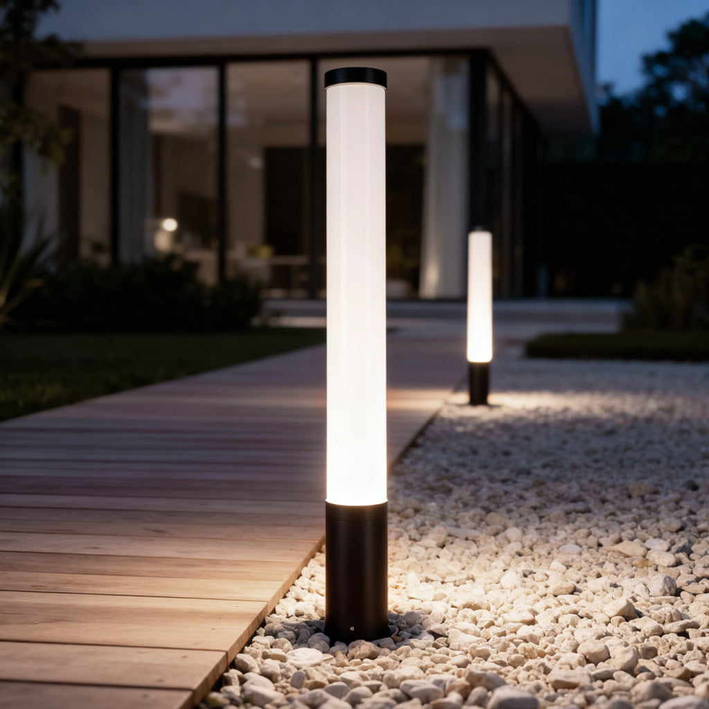 WINTHORPE TUBE-STYLE ACRYLIC LED GARDEN LANTERN