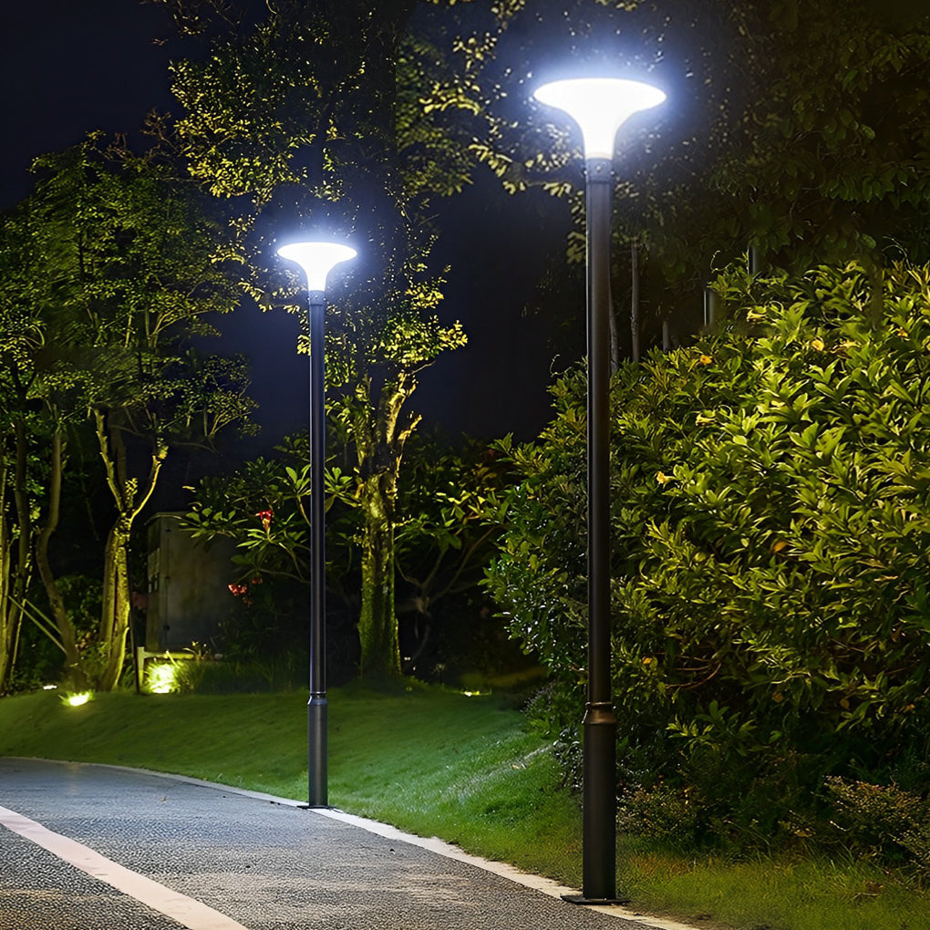 RAVENSDALE SOLAR ILLUMINATION POST LANTERN WITH WEATHERPROOF DESIGN