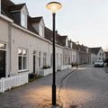 RAVENSDALE SOLAR ILLUMINATION POST LANTERN WITH WEATHERPROOF DESIGN